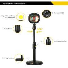 Romantic Rainbow Table Lamp Decoration Sun Rise Sunset Projection Lamp Sunset Light thumbnail-4