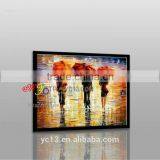 100%handmade Beautiful Knife Oil Painting thumbnail-1