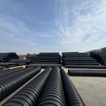 HDPE Spiral Wound PipeHDPE Structural Wall PipeHDPE Double Wall Corrugated Pipe HDPE Klapp Pipe thumbnail-4