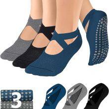 Wholesale Custom Pilates Grip Socks for Women Non Slip Skid Yoga Socks
