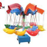 Hot Sale Amusement Colorful Fishes Kids Carousel for Sale thumbnail-1