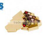 Luxury Homemade Chocolate Boxes Packaging New Design Christmas Tree Style Chocolate Box With Blister P1848 thumbnail-1