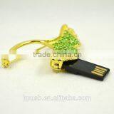 Leaf Shape Pin Usb Flash Drive thumbnail-3
