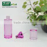 Classic Round Acrylic Lotion Bottle China Supplier White Plastic Bottle and Make up thumbnail-5