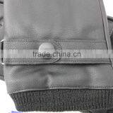 Compact Men's Leather Gloves, Fall and Winter Warm Fashion Line Cycling Gloves, Cold Weather Gloves thumbnail-3