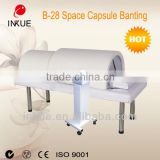 Far infrared system physiotherapy body slimming machine B-28 spa heated sauna dome far infrared capsule