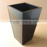 Audemar 2MM Thick Tapered Aluminum Self-Watering Planter With Powder Coating Quality Choice thumbnail-1