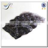 Wholesale Clip in Hair Extension 100% Brazilian Human Long Hair Body Wave thumbnail-2