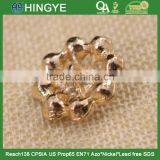 Gold Plating Wholesale Rhinestone Flower Button 15772-1 thumbnail-4