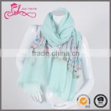 Fashion printed TR cotton scarf 2016 new model arab scarf for women