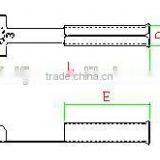High Precision Electrical Brass Crimping Terminals for Medical Equipment & Vehicle thumbnail-2