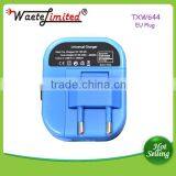 High Quality 5v 1.5A Detachable Plug Wall Car Charger With Dual Usb for Andorid Tablet