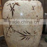 Chinese Antique Ceramic Water Jar thumbnail-1