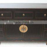 Chinese antique Tianjin black cabinet