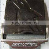 Oversea Business Style Gun Metal Metal Name Plate Belt Buckles thumbnail-5