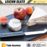Black Good Quality Food Slate Plate for Resturante thumbnail-1