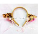 CAT Ears Hair Clip , White Lining, for Cosplay Costume Party Halloween thumbnail-2