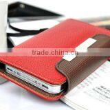 Book Leather Case Cover for IPhone 4S 4 thumbnail-1