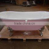 1800mm Classic Double Slipper Cast Iron Bath Tub Quality Choice thumbnail-4