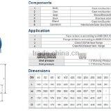 OEM Chinese Factory JIS DPS Non Rising Stem Gate Valve Quality Choice thumbnail-1