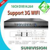 Support D1 CIF H.264 16CH DVR Dvr H264 Cms Free Software in Stock thumbnail-1
