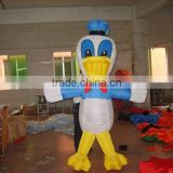 Duck shape inflated PVC balloon, cartoon character PVC balloon, Giant inflatable balloon for party
