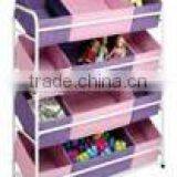 4 Tier Children Fabric Store Shelf thumbnail-1