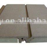 Outdoor Garden/park Ribbed Wpc Decking/flooring