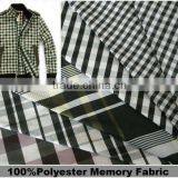 SGS 100% Polyester Memory Fabric for Garment