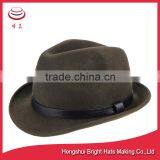 Mix Color Wool Felt Trilby Hat thumbnail-4