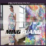 2016 New Style Women Fashion Dress Digital Printing Fabric Tecidos Jacquard