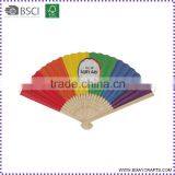 Chinese Personalized Bamboo Paper Hand Held Folding Fans Quality Choice