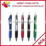 Cheap Promotional Customized Advertising Logo Ball Point Pen With Painted Rubber Grip thumbnail-2