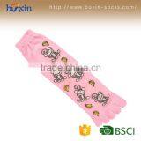 BX-Y-001 Non Slip Trampoline Yoga Pilates Lady Sock for Adults Five Toe Grip Slipper Rubber Sole Socks Quality Choice thumbnail-3