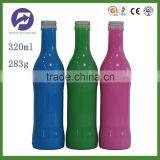 Cheap Colourful 320ml Glass Wine Bottles thumbnail-1