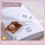 LinenPro Wholesale White Hotel Towel Set 100% Organic Cotton Terry Towel thumbnail-3