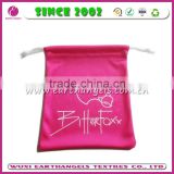 custom made microfiber jewelry packing soft pouches