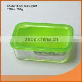 Best selling 1200ml glass food container export to Wal-Mart