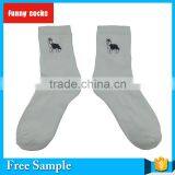 Men High Quality Logo Printed Cheap Crew Socks thumbnail-6