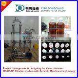 Vinegar Clarification Filter With Ceramic Membrane Elements