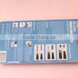 2015 Purple Red Color Whosale Plastic and Steel Material Pedicure Nail Manicure Set thumbnail-2