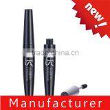 China Manufacturer Popular Black Plastic Mascara Tube With Brush