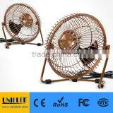 UNI-818 High Velocity Floor Fan 9 Inch Electric Fan Chrome Plating thumbnail-6