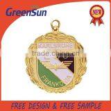 Gold Plated Metal Commemoration Medallion thumbnail-1