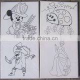 Stretched Canvas Printed With Line Picture