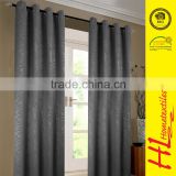 HLHT free sample available shade blackout curtain grey curtains