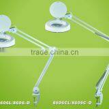 Portable 36 LED Lights Fluorescent Light 8x Table Magnifier Desktop Lamp Magnifier 5X thumbnail-1