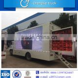 Out door full color LED mobile advertising truck