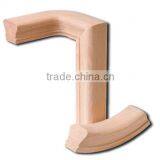 Straight Staircase With High Quality Solid Tread/balustrade and Handrails/stair With Wooden Steps thumbnail-1