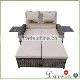 Outdoor Double Lounge Bed Designs Rattan Wicker thumbnail-2